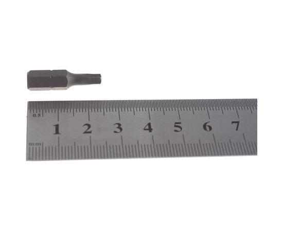 Вставка 5-гранная TORX с отверстием (TS20Hх25 мм; 1/4") JTC 1192520 – изображение 2