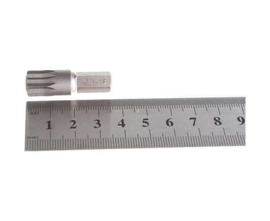 Двенадцатигранная короткая бита Hans XZN на 5/16 12 мм 082-4M12:88 – изображение 2