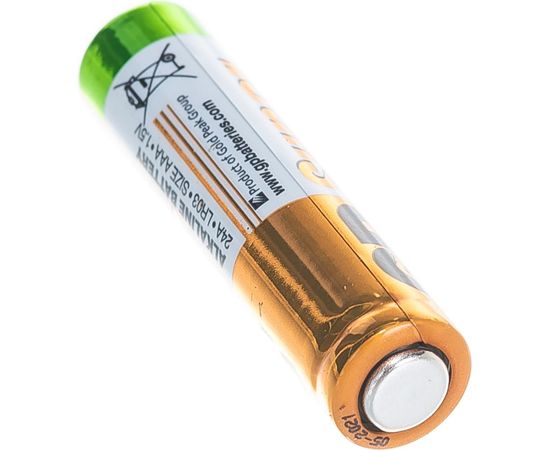 Алкалиновые батарейки GP ААA 20 шт Super Alkaline 24А 24A-2CRVS20 – изображение 2