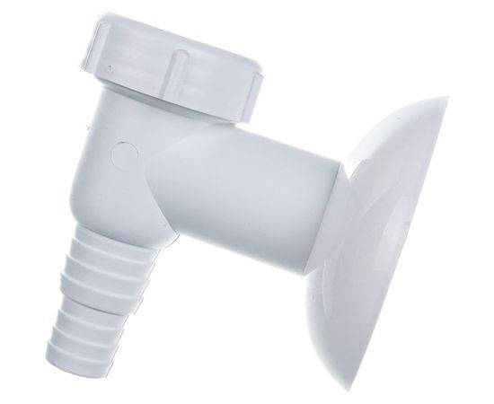 Сифон для стиральной машины MIANO наружный, белый M0402 