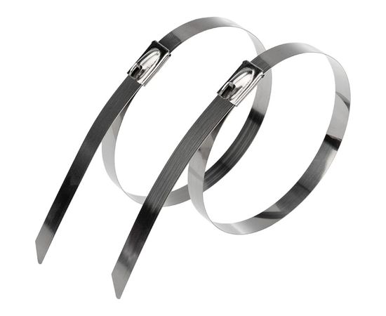 Стальной хомут REXANT 4.6x400 50 шт 07-0408 