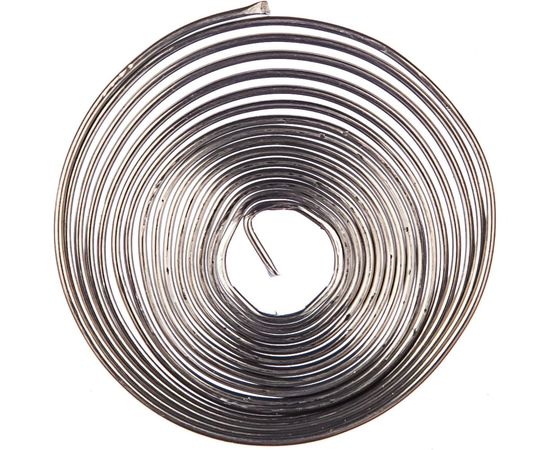 Припой с канифолью ПОС-61 (0.8 мм; спираль; 1 метр) REXANT 09-3108 