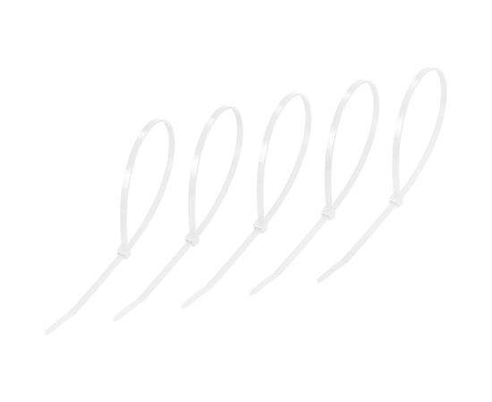 Хомут REXANT nylon 400x4.8 мм 25 шт белый 07-0400-25 