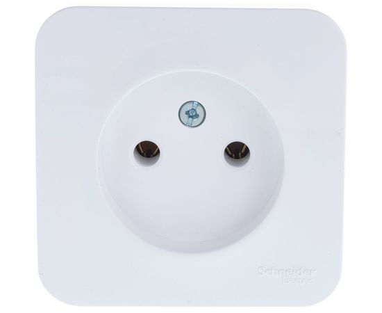 Розетка Schneider Electric BLANCA без заземления, без шторок, белый BLNRA000111 