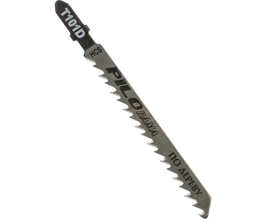 Пилки T101D (2 шт; 6 TPI; 100x75 мм; h=6-60 мм) по дереву и ламинату Pilorama 551013 