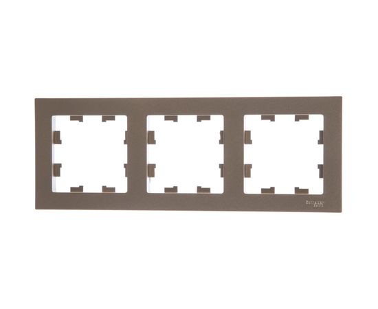 Рамка Schneider Electric 3-м ATLAS DESIGN универсальная, шампань ATN000503 1240308 