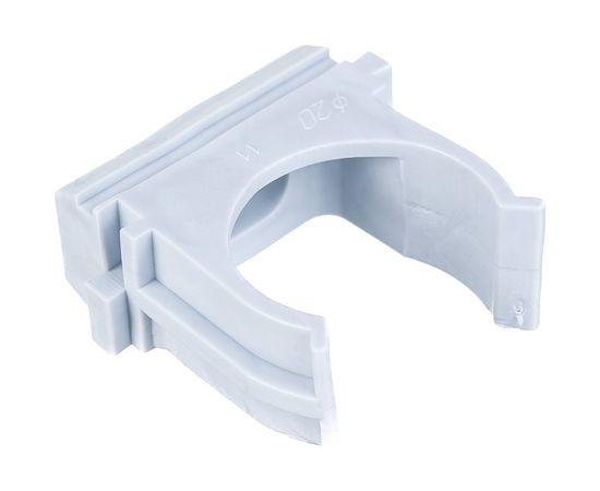 U-клипса для гофры RUCELF серая d20 УКБ-20-С КА-00007235 