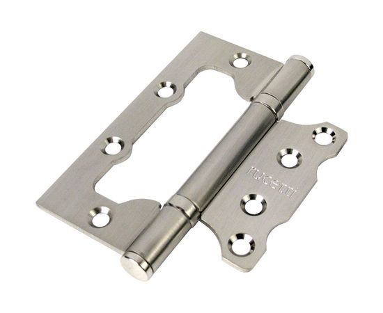 Стальная петля RUCETTI без врезки, матовый никель RFH-100х75х2,5 SN 9009253 