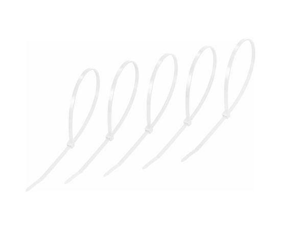 Хомут REXANT nylon 300x5.0 мм 25 шт белый 07-0300-25 