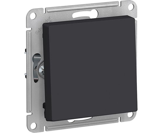 Выключатель Schneider Electric ATLASDESIGN, 1-клавишный, сх1, 10АХ, механизм, карбон, ATN001011 