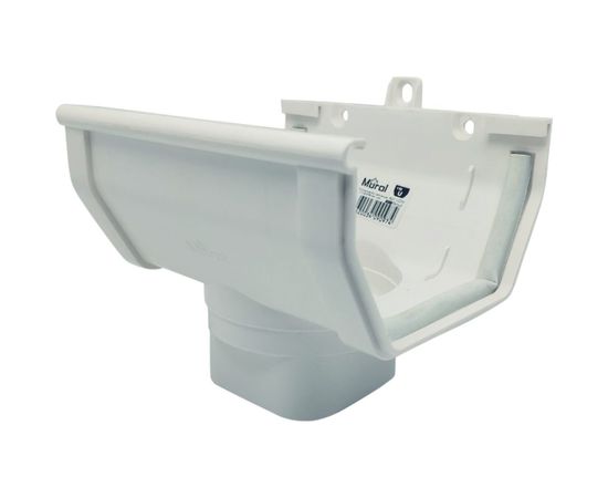 Центральная воронка MUROl ПВХ, U110x67, белый UOW 