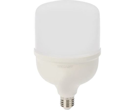 Светодиодная высокомощная лампа REXANT 50Вт E27 с переходником на E40 4750лм 6500K холодный свет 604-071 