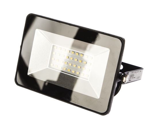 Светодиодный прожектор SAFFIT SFL90-30 2835SMD, 30W 6400K AC220V/50Hz IP65, черный в компактном корпусе 55065 