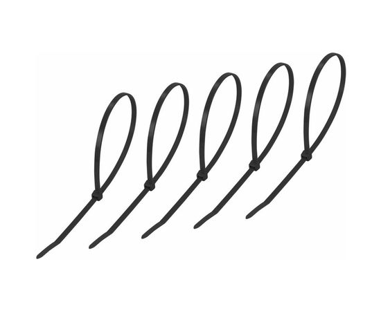 Хомут REXANT nylon 300x5.0 мм 25 шт черный 07-0301-25 