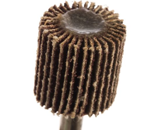 Круг лепестковый (20x20x6 мм; Р80) для дрели MATRIX 74102 – изображение 3