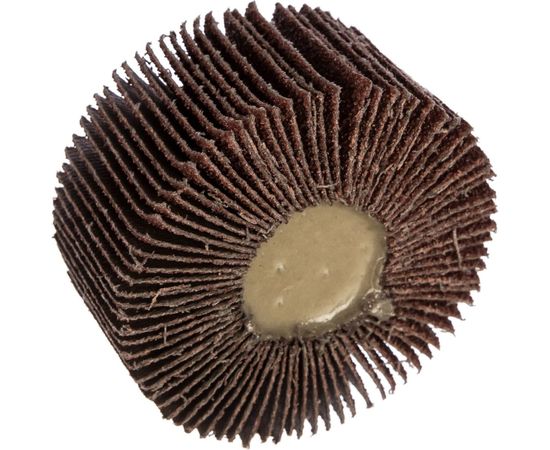 Круг лепестковый (P40; 80x40x6 мм) для дрели MATRIX 74150 – изображение 2