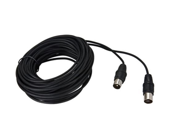 Кабель REXANT ВЧ ТВ гнездо - ТВ штекер, длина 3 метра, чeрный 17-5013 – изображение 5