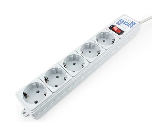 Фильтр-удлинитель Power Cube PC 0,5м 5р, сер. 10А/2,2кВт д/подкл. к UPSС14 SPG-B-0,5МExt – изображение 2