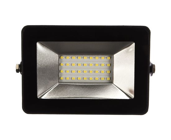Светодиодный прожектор SAFFIT SFL90-30 2835SMD, 30W 6400K AC220V/50Hz IP65, черный в компактном корпусе 55065 – изображение 4