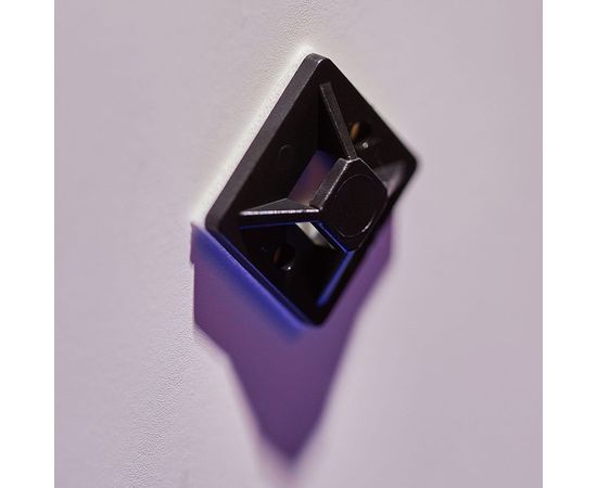 Самоклеящаяся площадка REXANT 20x20 мм, черная, 100 шт. 07-2021 – изображение 2