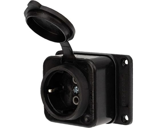 Штепсельная влагозащищенная розетка REXANT с/з,16 А, IP54 каучук 111-111 – изображение 5