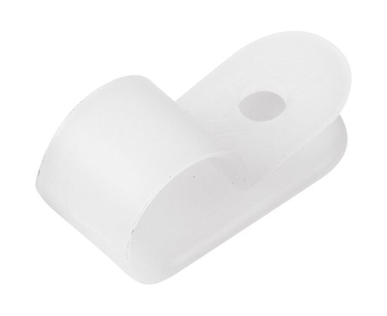 Кабельная скоба под винт REXANT 9 мм, белая, 50 шт. 07-4409 – изображение 2