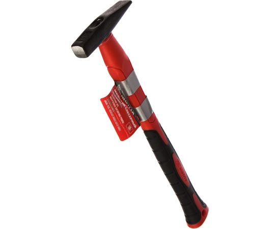 Молоток слесарный Matrix Optimal 100 г фибергласовая обрезиненная рукоятка квадратный боек 10365 – изображение 5