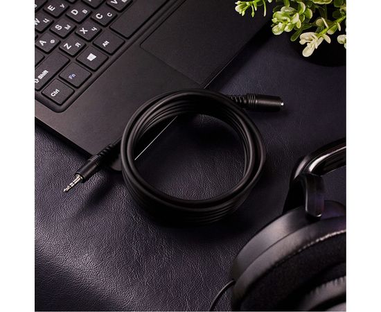 Шнур REXANT Стерео 3.5 мм гнездо - Стерео 3.5 мм штекер, длина 3 метра 17-4005 – изображение 4