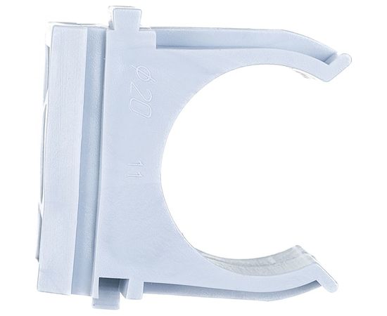 U-клипса для гофры RUCELF серая d20 УКБ-20-С КА-00007235 – изображение 3