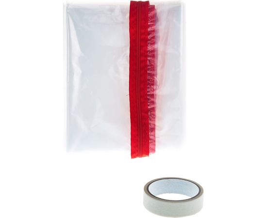 Пленочная дверь на молнии типа I с малярной лентой 25 см, 10 м (220x120 см) MATRIX 88757 – изображение 4