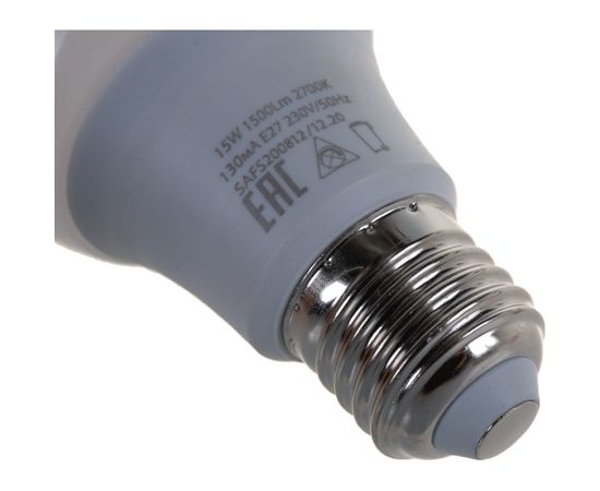 Светодиодная лампа SAFFIT SBA6015 Шар E27 15W 2700K 55010 – изображение 3