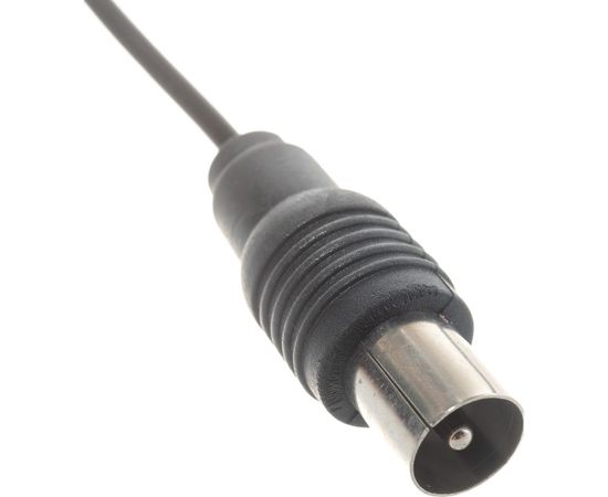 Кабель REXANT ВЧ ТВ гнездо - ТВ штекер, длина 3 метра, чeрный 17-5013 – изображение 4