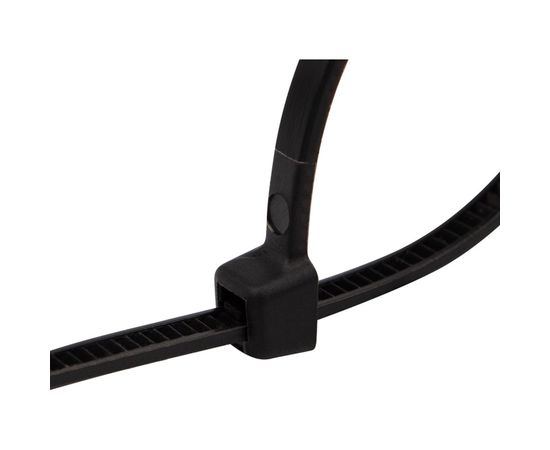 Нейлоновая стяжка REXANT 100x2,5 мм, черная упак. 500 шт. 07-0101-05 – изображение 6