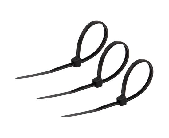 Нейлоновая стяжка REXANT 100x2,5 мм, черная упак. 500 шт. 07-0101-05 – изображение 5