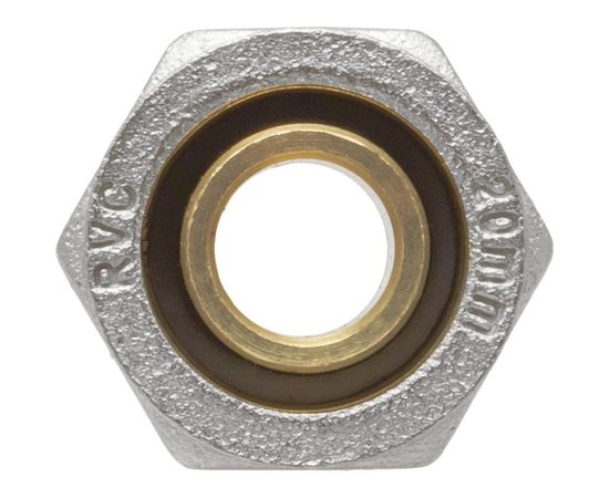 Соединитель патрубок 20х1/2" ц/ш Rvc RC, MP-У ИС.072553 – изображение 3
