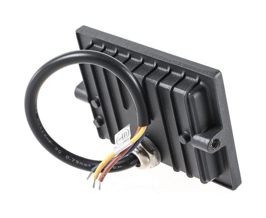 Светодиодный прожектор SAFFIT SFL90-10 2835SMD, 10W 4000K AC220V/50Hz IP65, черный в компактном корпусе 55074 – изображение 3