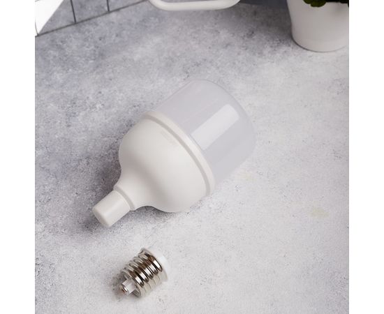 Светодиодная высокомощная лампа REXANT 50Вт E27 с переходником на E40 4750лм 6500K холодный свет 604-071 – изображение 8
