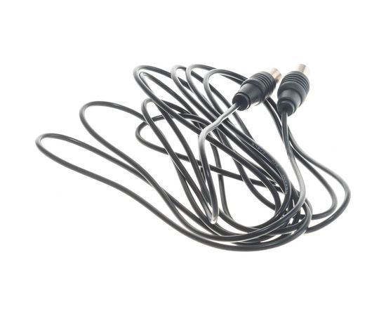 Кабель REXANT ВЧ ТВ гнездо - ТВ штекер, длина 3 метра, чeрный 17-5013 – изображение 3