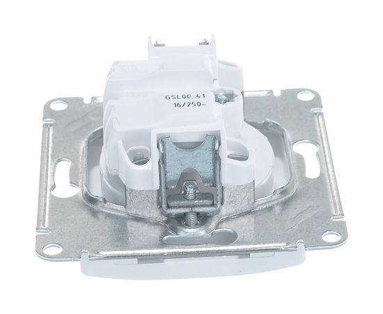 Механизм розетки Schneider Electric 1-м GLOSSA без заземления, белая SchE GSL000141 – изображение 5