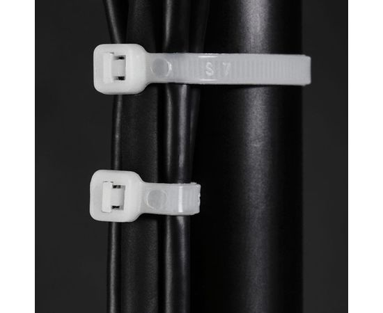 Хомут REXANT nylon 500x4.8 мм 100 шт белый 07-0500 – изображение 5