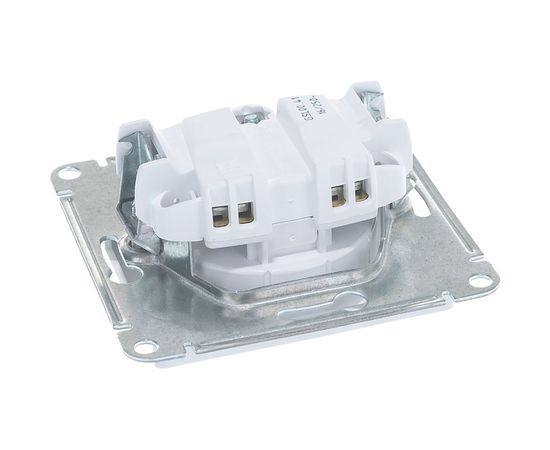 Механизм розетки Schneider Electric 1-м GLOSSA без заземления, белая SchE GSL000141 – изображение 4