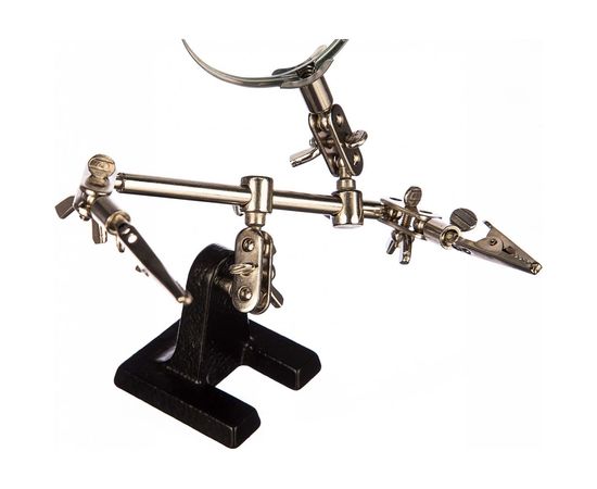 Держатель третья рука с лупой х3 HT-390 (ZD-10D) REXANT 12-0251 – изображение 4