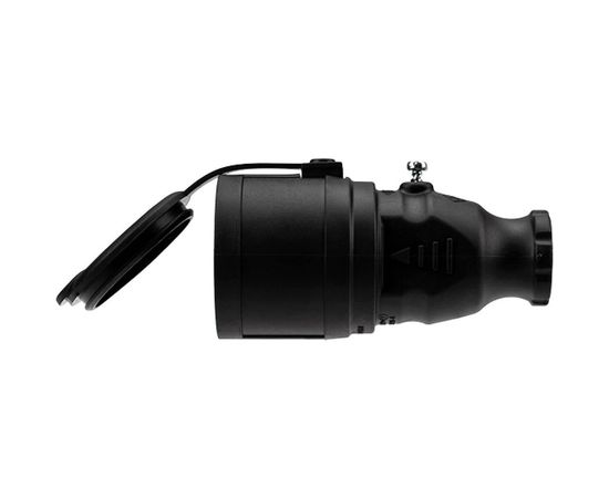 Переносная розетка REXANT влагозащищенная с крышкой, с/з, 16 А, IP44 каучук 111-004 – изображение 9