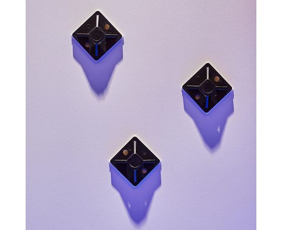 Самоклеящаяся площадка REXANT 20x20 мм, черная, 100 шт. 07-2021 – изображение 4