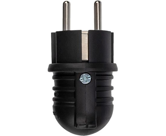 Угловая влагозащищенная вилка REXANT с/з, 16 А, IP44 каучук 111-003 – изображение 3