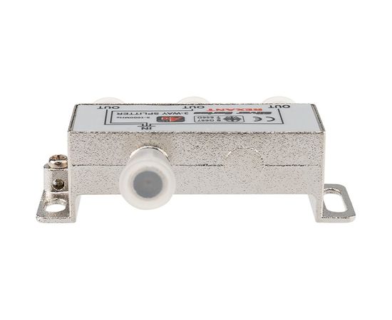 Делитель REXANT ТВ х 3 + 4шт. F BOX 5-1000 МГц Silver 05-6102 – изображение 8