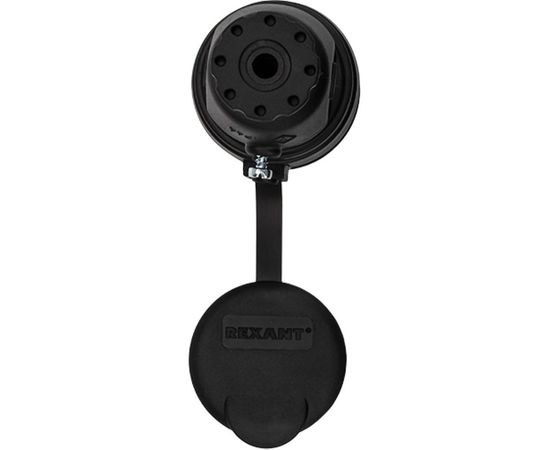 Переносная розетка REXANT влагозащищенная с крышкой, с/з, 16 А, IP44 каучук 111-004 – изображение 7