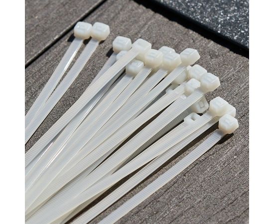 Хомут REXANT nylon 300x5.0 мм 25 шт белый 07-0300-25 – изображение 4