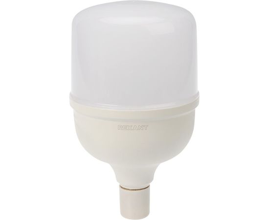 Светодиодная высокомощная лампа REXANT 50Вт E27 с переходником на E40 4750лм 6500K холодный свет 604-071 – изображение 4