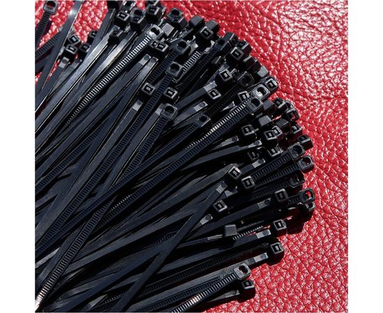 Нейлоновая стяжка REXANT 100x2,5 мм, черная упак. 500 шт. 07-0101-05 – изображение 8